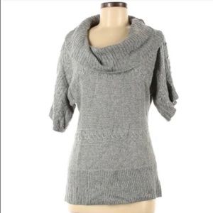 WHBM Cowlneck loose sleeve pullover